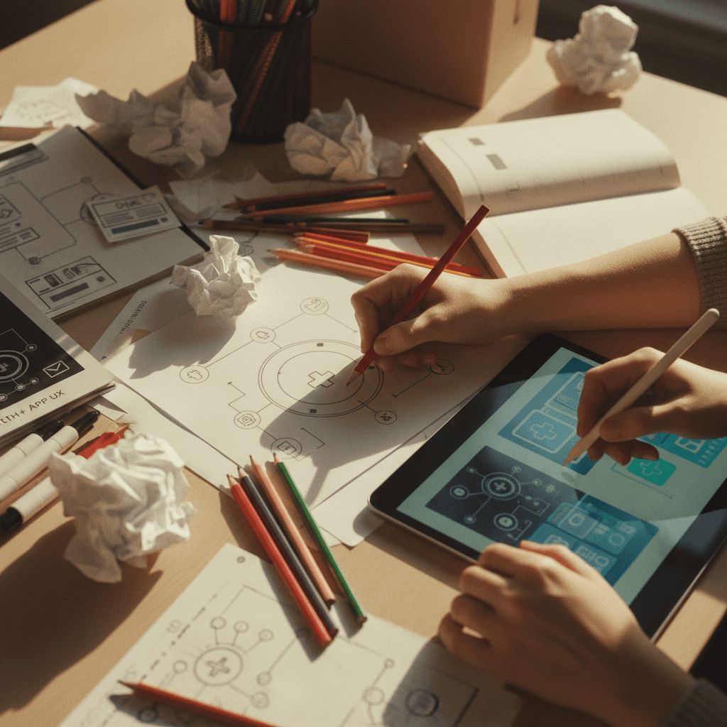 Design iteration and refinement process for healthcare solutions