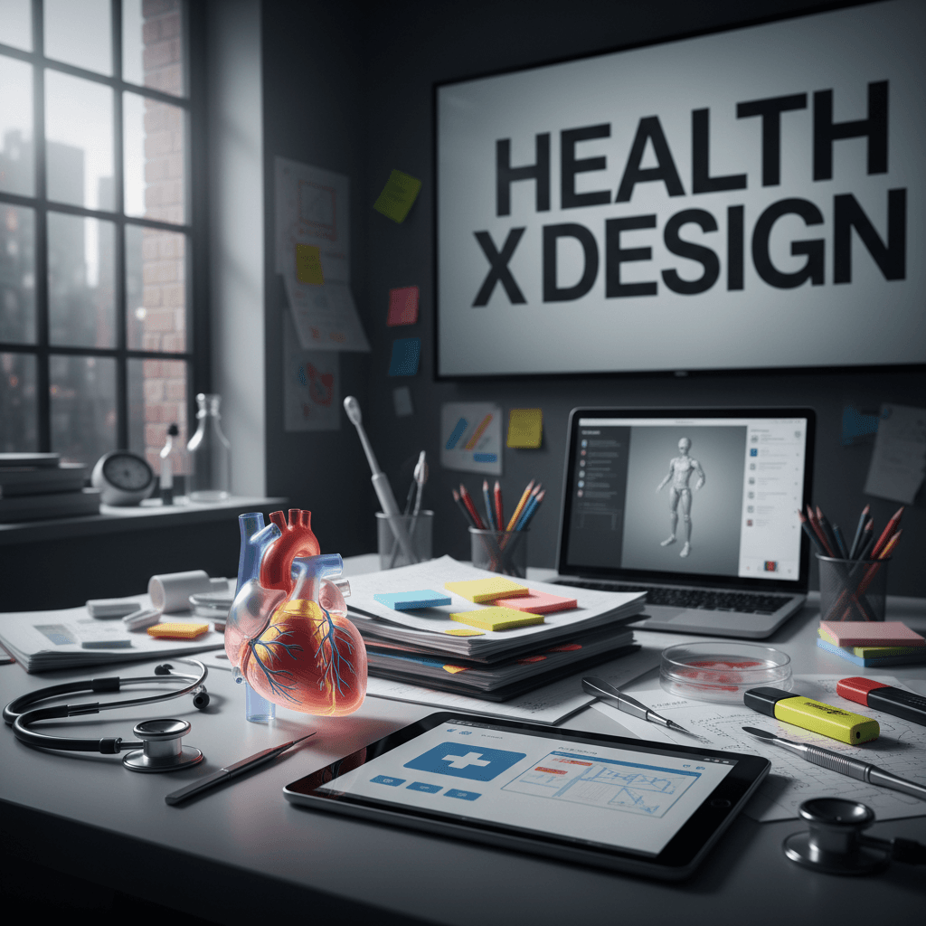 Clinical workspace integrating medical and design research elements